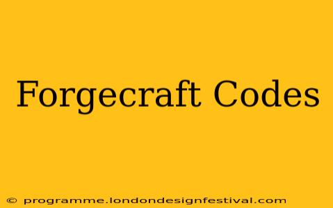Forgecraft Codes